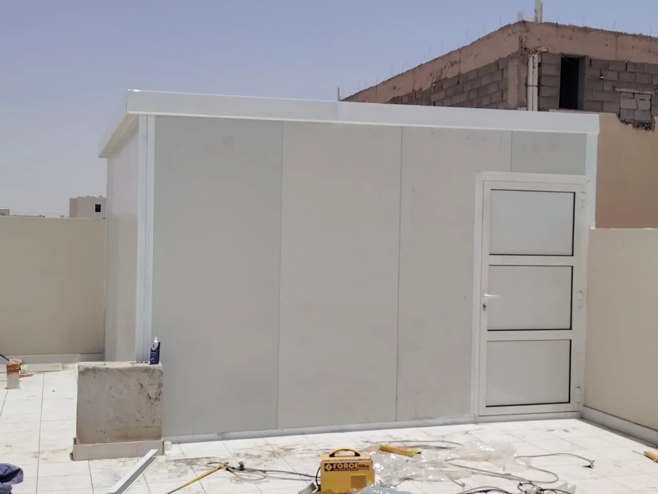 بناء غرف عازلة للحرارة الرياض